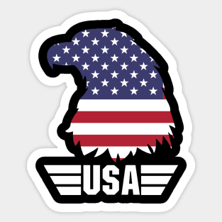 USA Eagle Sticker